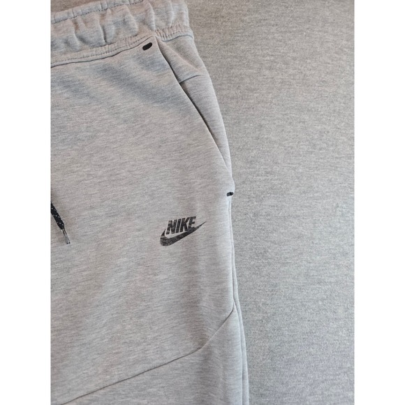 Nike Tech Joggers Mens Size XXL Grey Fleece Drill Drip Tapered Gym cu4495-063 - Picture 4 of 11